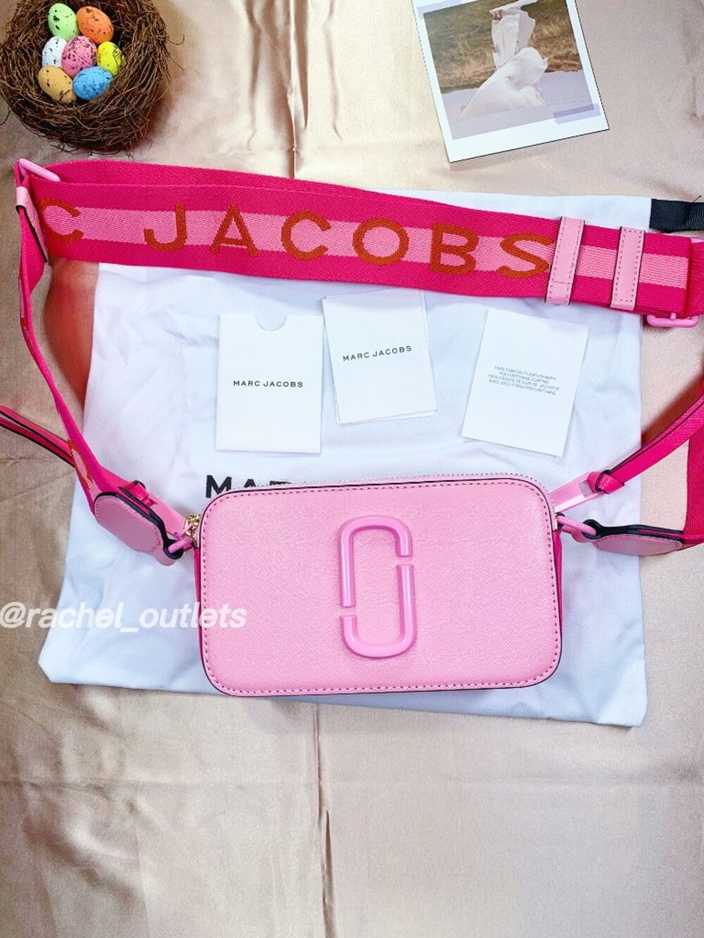 Marc Jacobs The Mixed Media Snapshot Crossbody Bag